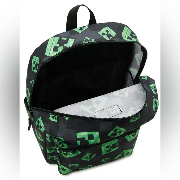 Minecraft Laptop Backpack - Picture 2 of 4
